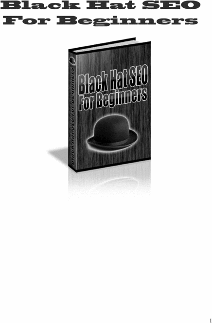 Product picture Black Hat SEO For Beginners